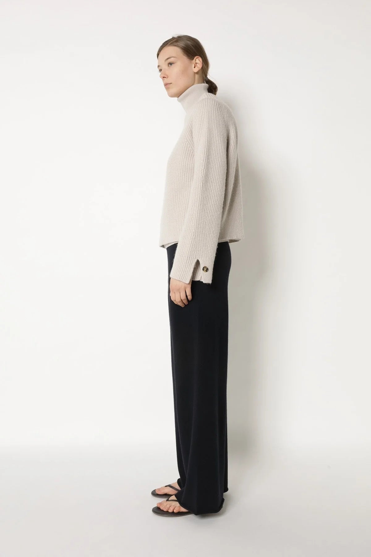 SMINFINITY Trousers Palazzo Black