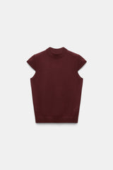 Dorothee Schumacher Top Essential Ease Bordeaux