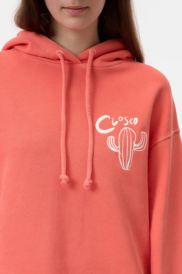 Closed Hoodie Washed Red