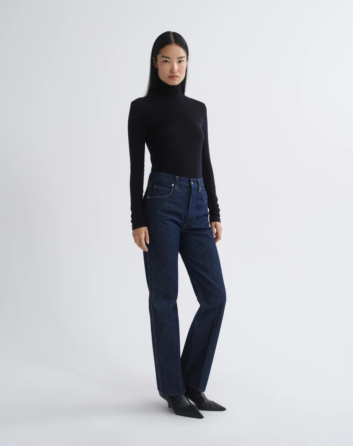 Agolde Turtleneck Pascale Obscura