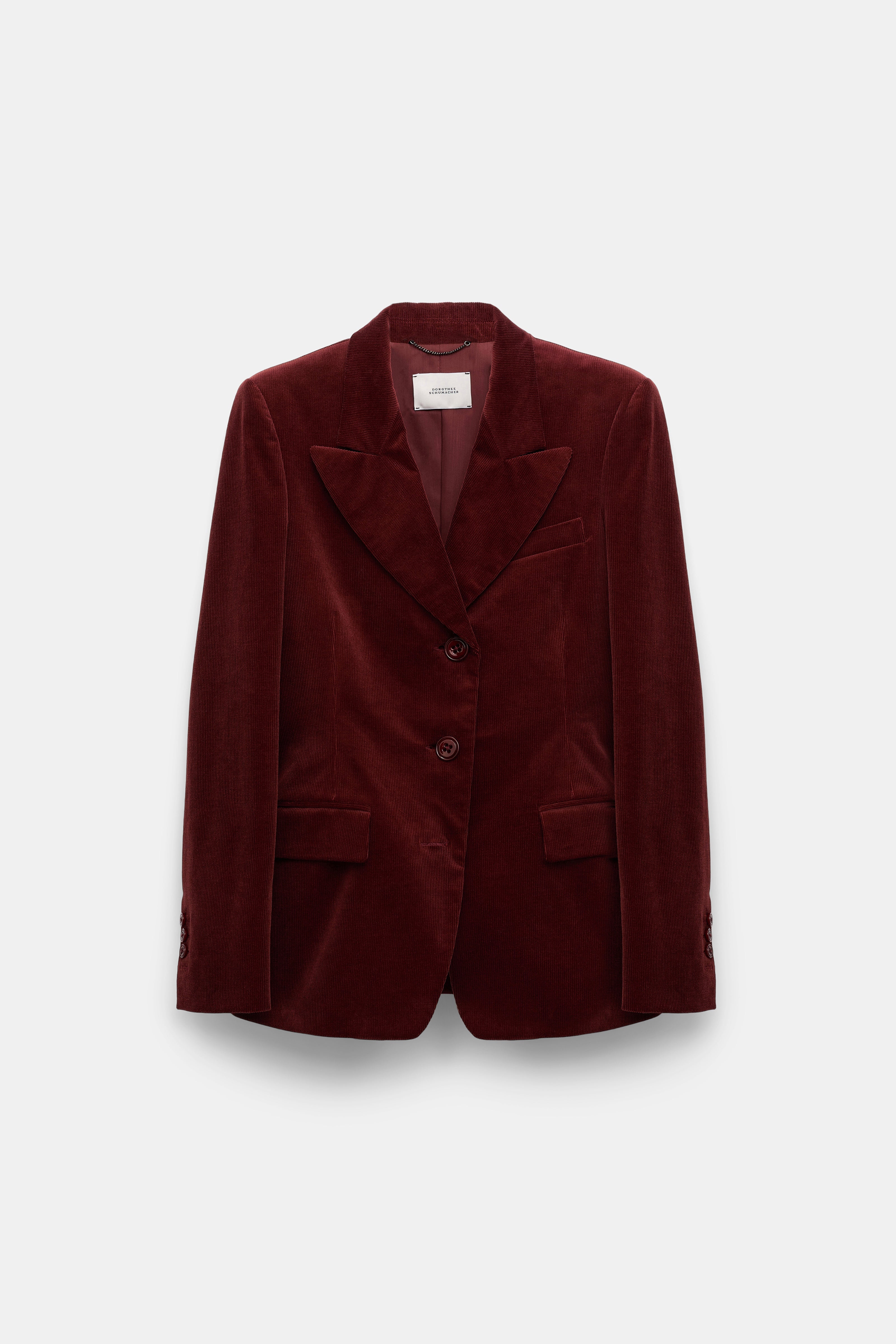 Dorothee Schumacher Blazer Maroon