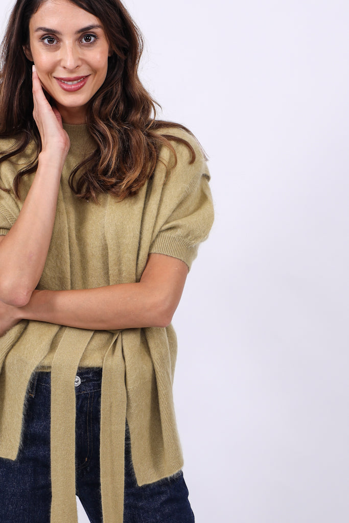 Herzensangelegenheit Cardigan Waist Khaki