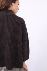 Herzensangelegenheit Pullover Knit Fondente
