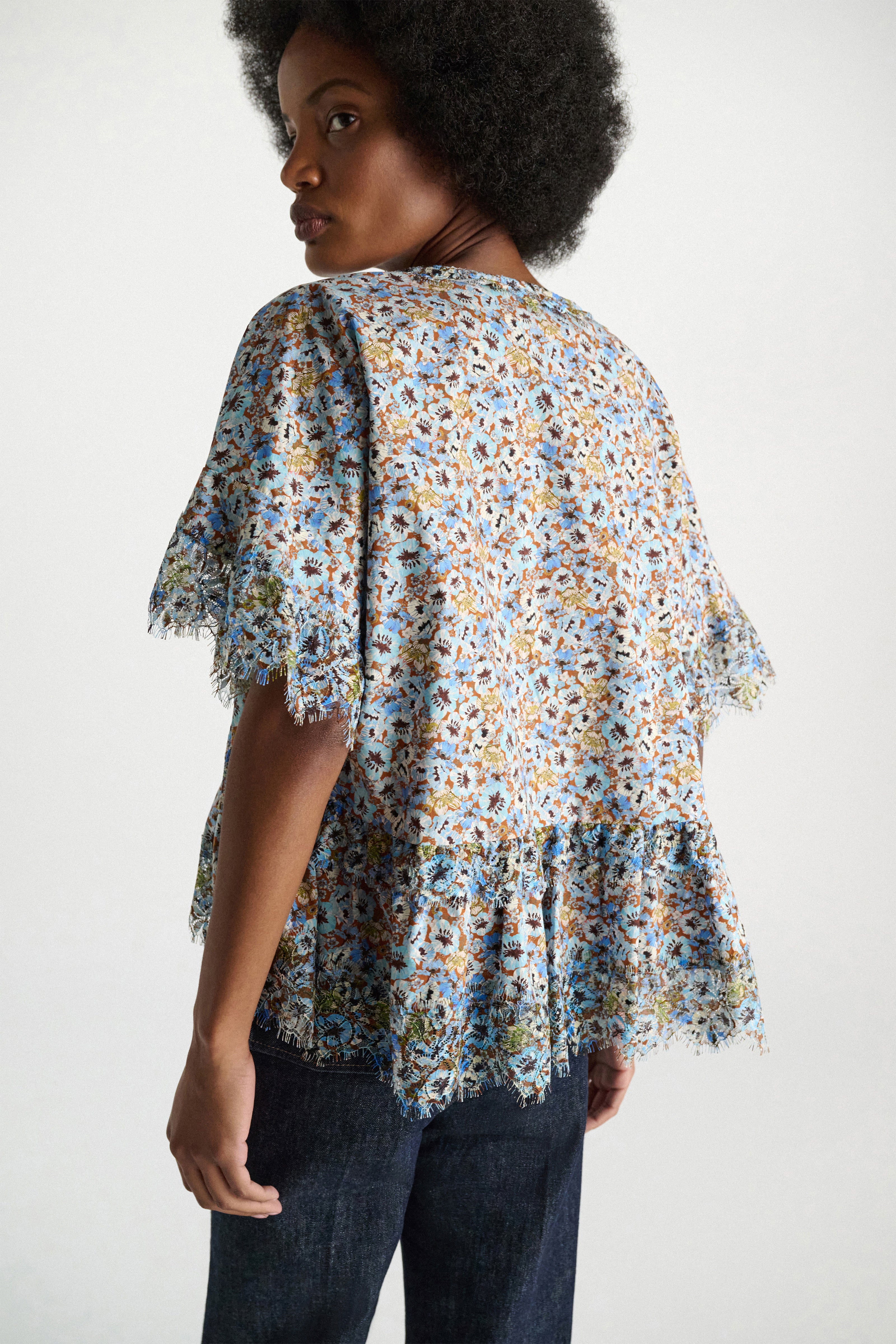 Dorothee Schumacher Bluse Floral Volumes