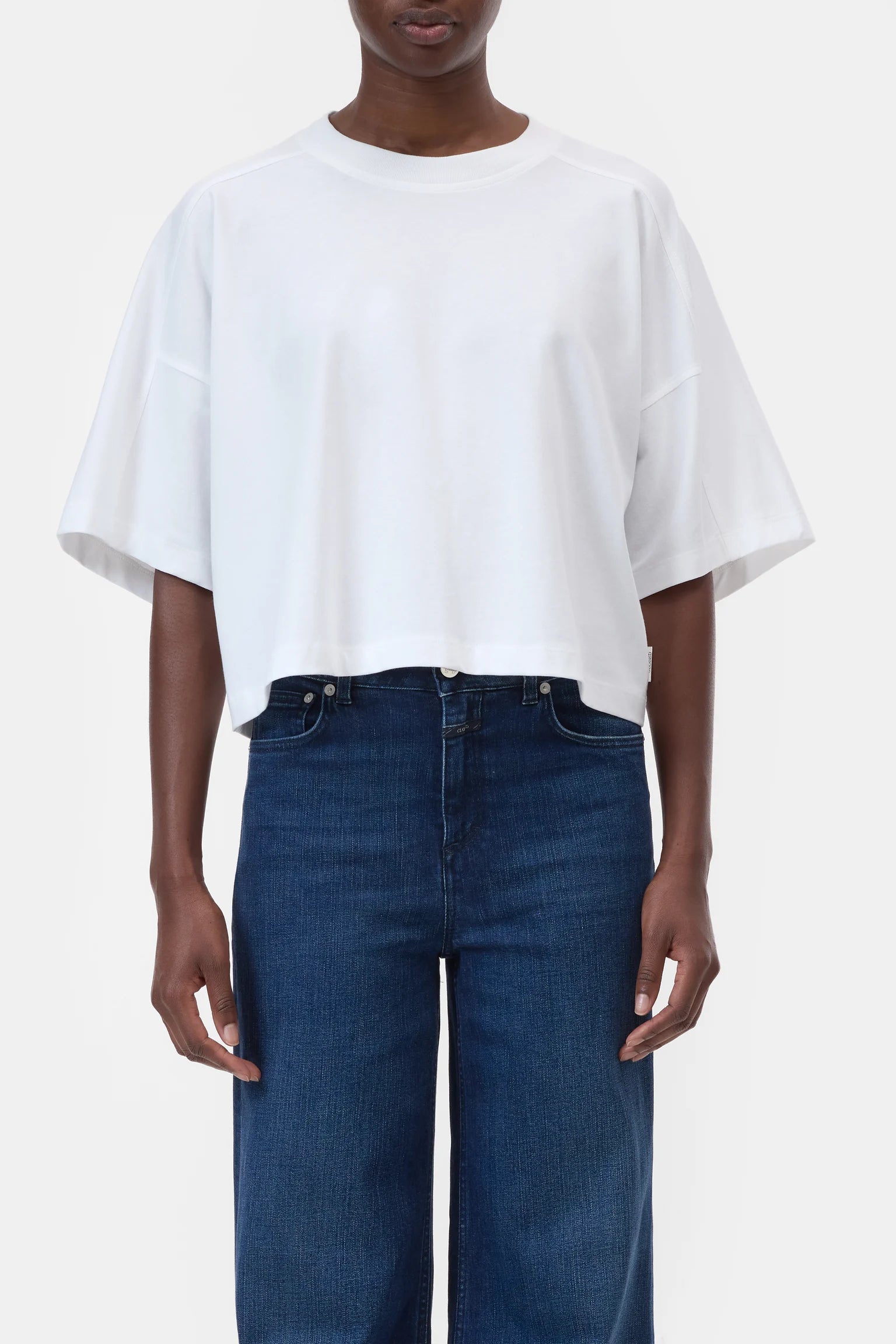Closed T-Shirt Relaxed Deep Yoke