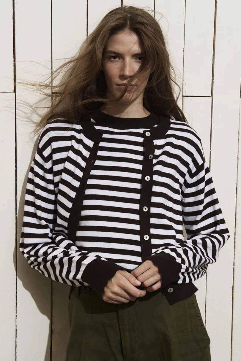 Be You Striped Cardigan
