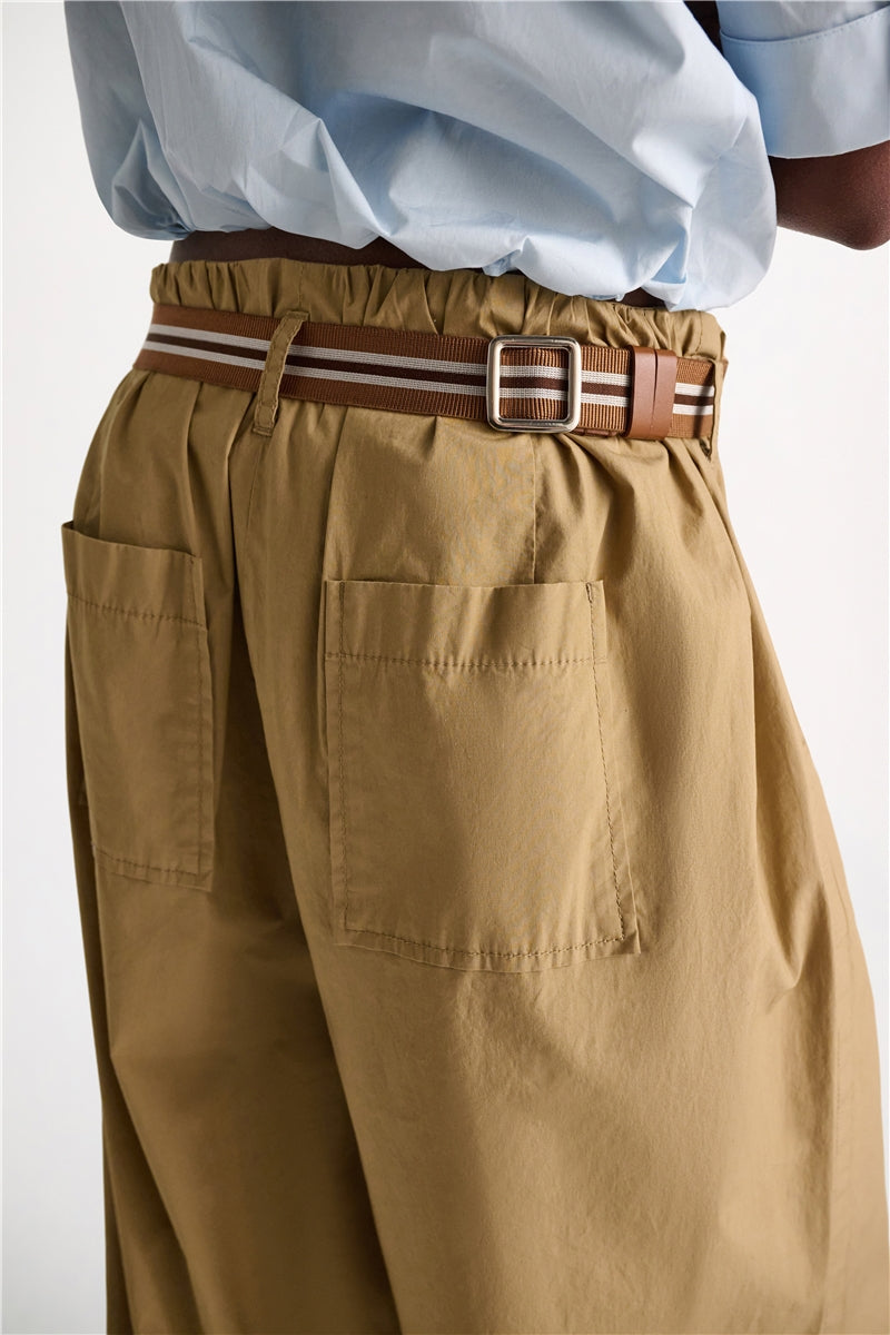 Dorothee Schumacher Hose Poplin Power Desert
