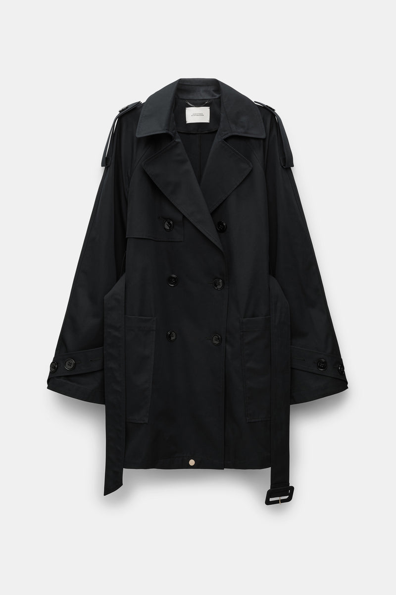 Dorothee Schumacher Mantel Luxury Layer Black