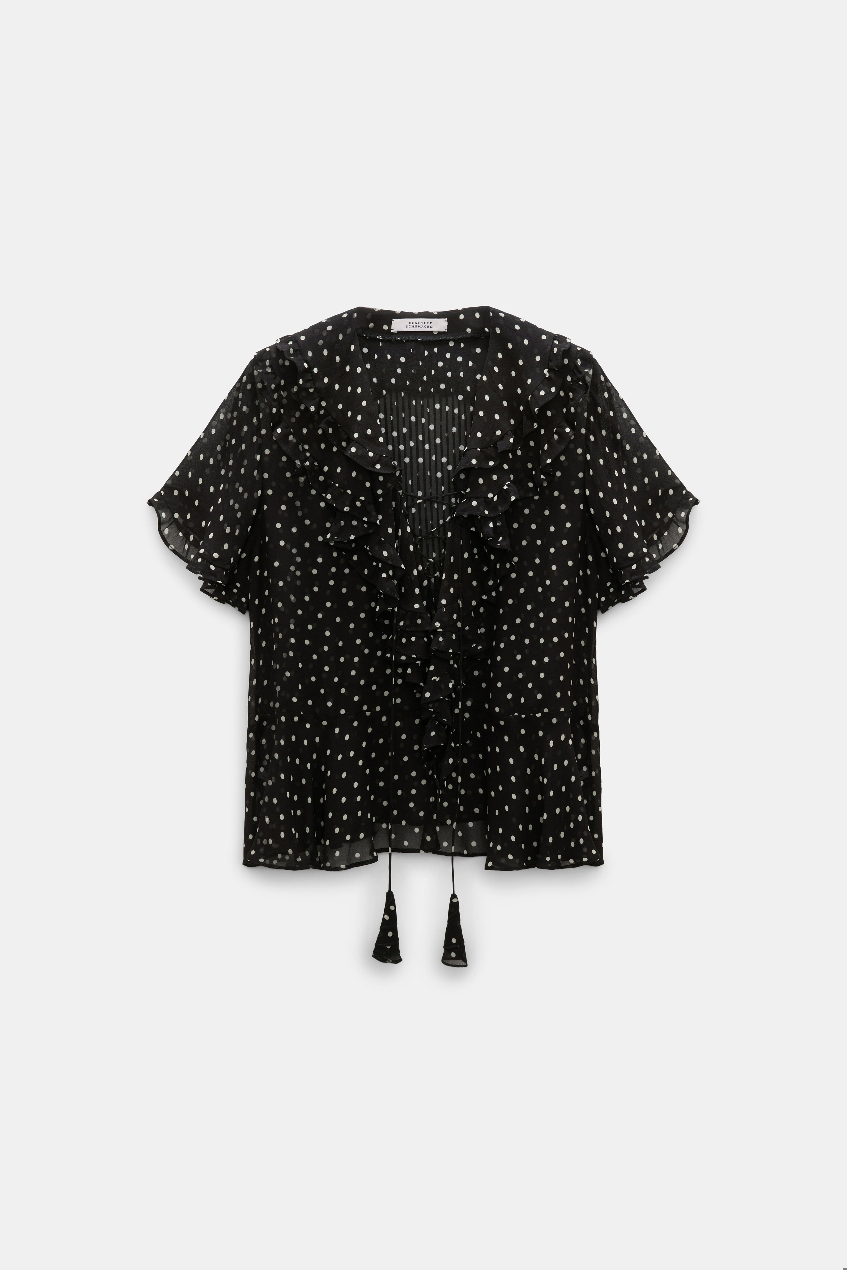 Dorothee Schumacher Bluse Dancing Dots Black