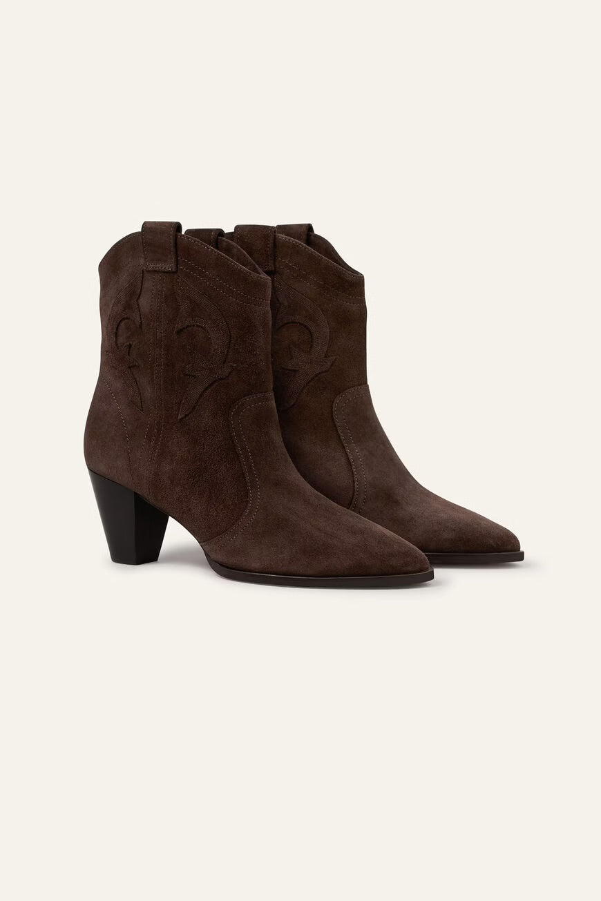 Ba&sh Boots New Casey Choco