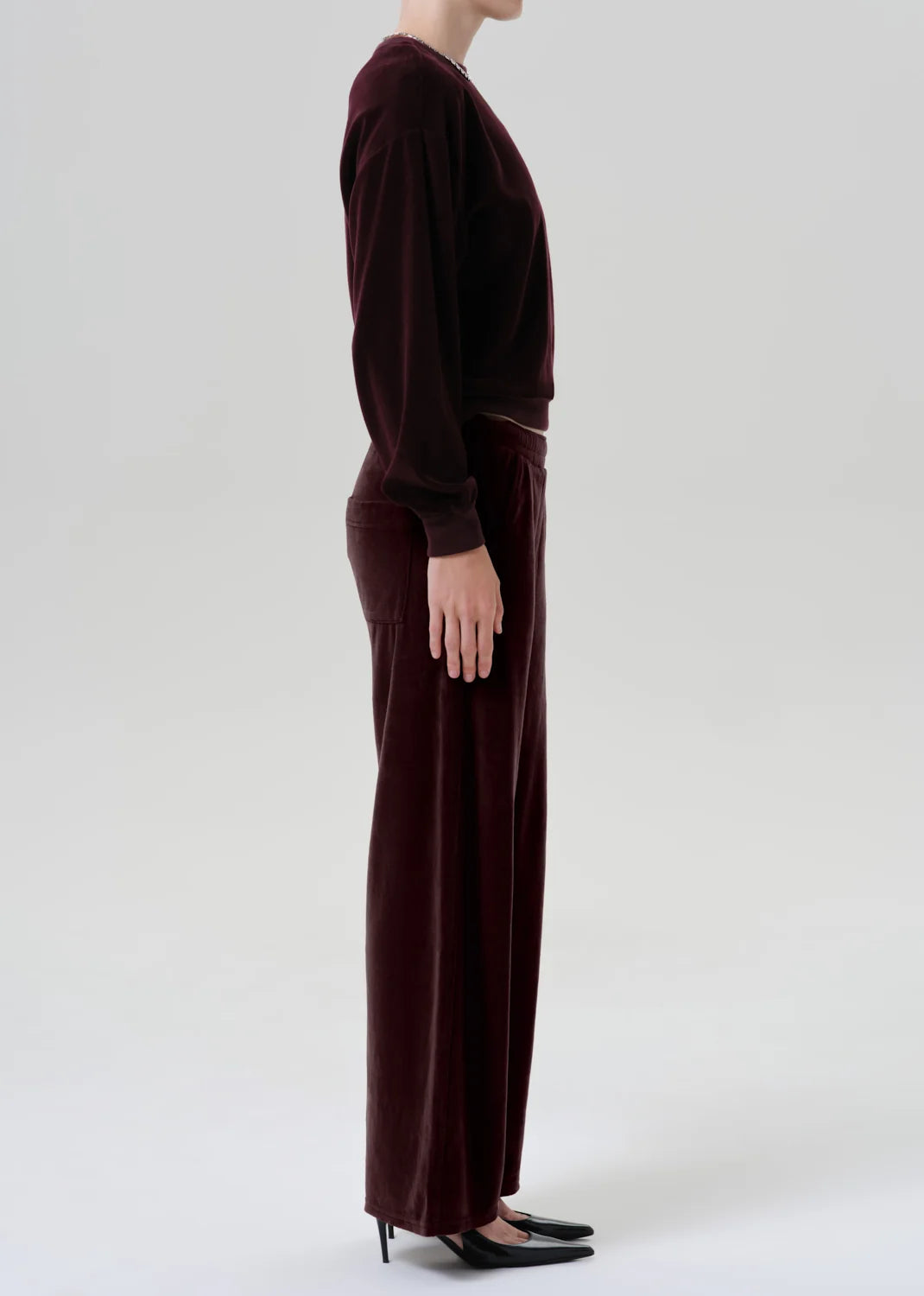 Citizens of Humanity Hose Brynn Burgundy