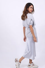 Herzensangelegenheit Cardigan Waist Aluminium