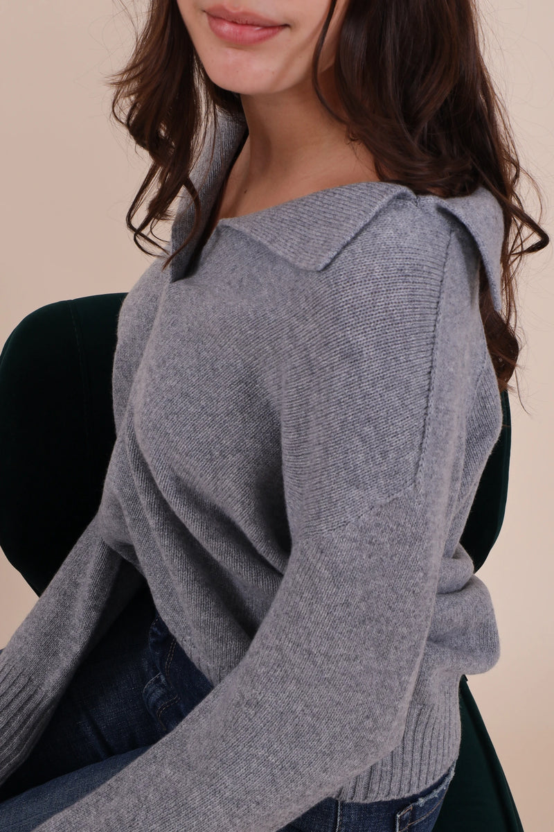 Vaniśe Pullover Grigio