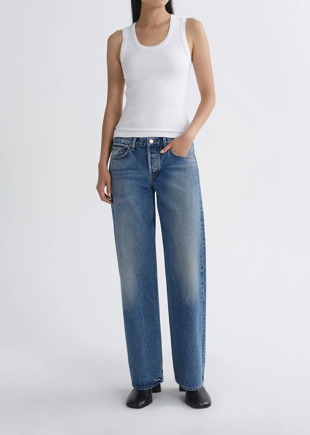 Agolde Jeans Low Rise Liberty