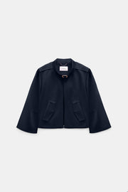 Dorothee Schumacher Jacke Emotional Essence Navy
