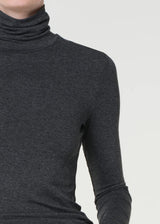 Agolde Turtleneck Pascale Charcoal