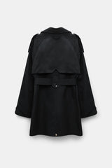 Dorothee Schumacher Mantel Luxury Layer Black