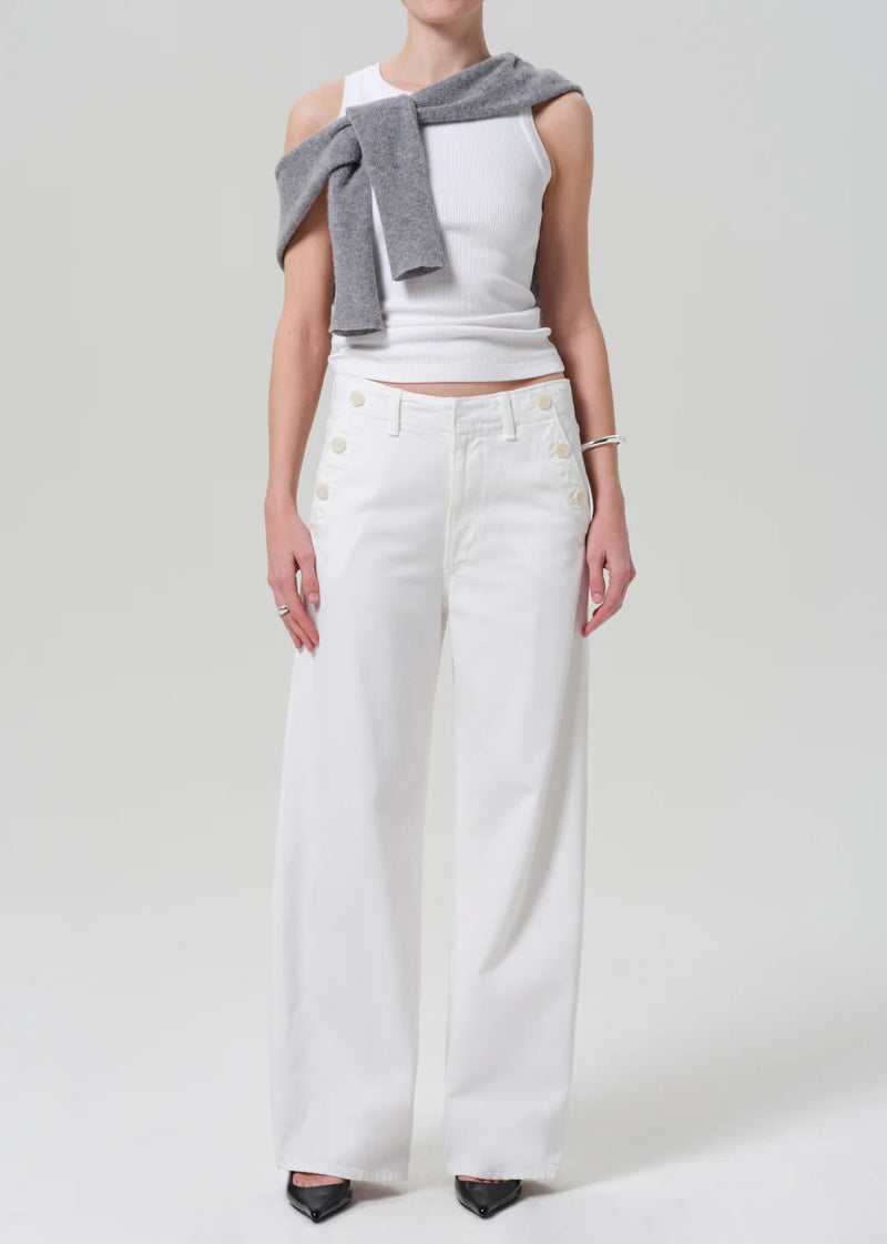 Citizens of Humanity Trousers Boardwalk White
