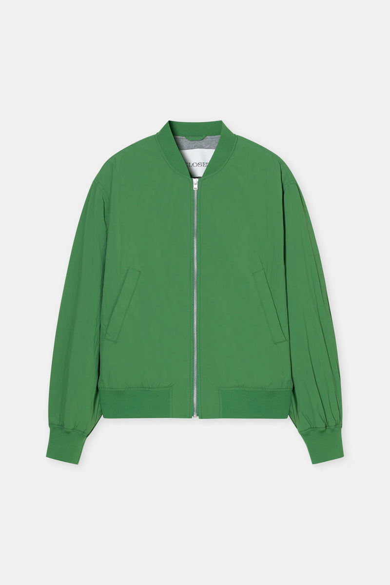 Closed Bomber Green