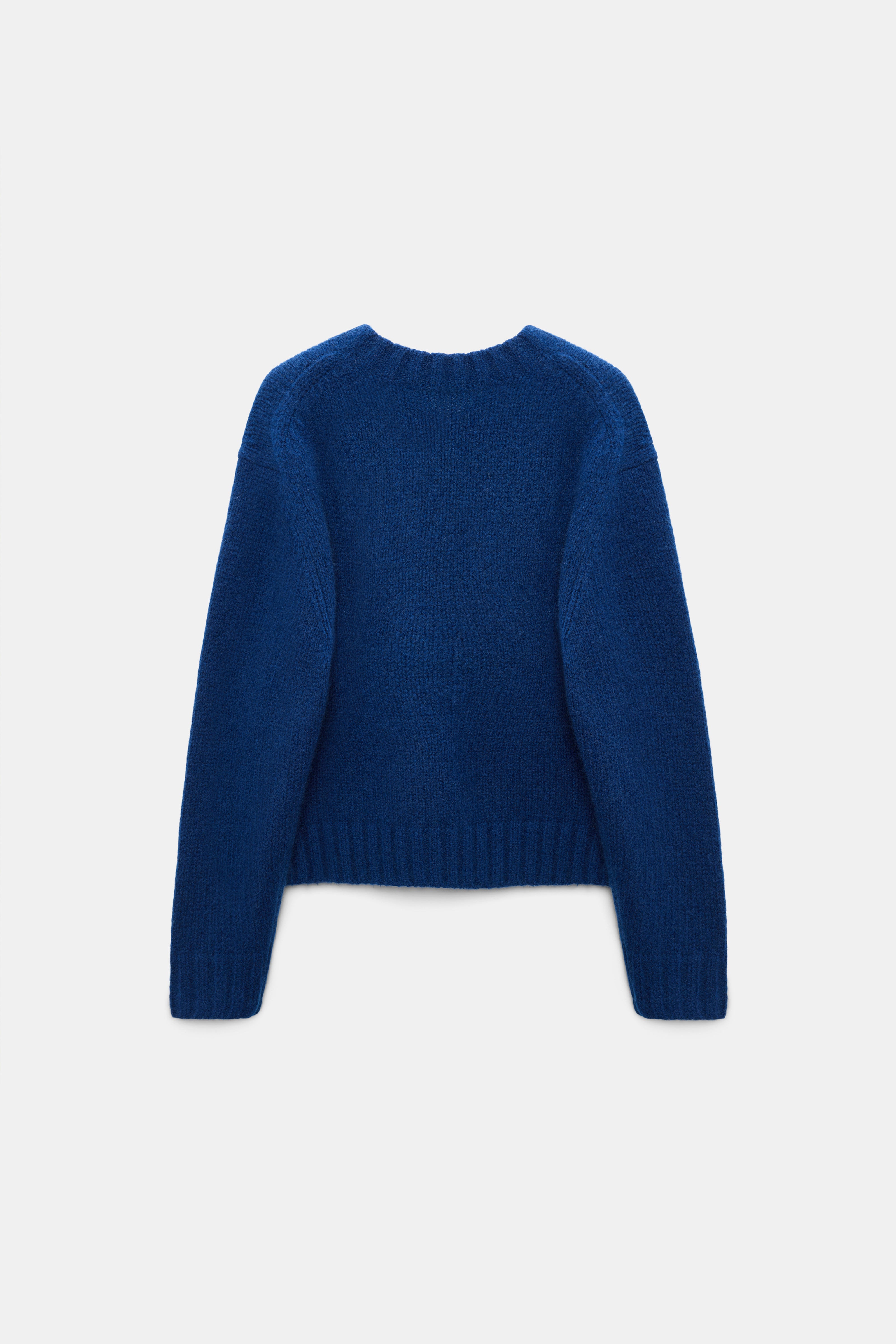 Dorothee Schumacher Pullover Luxury Love Ocean Blue