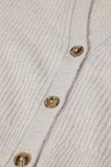 Closed cardigan beige