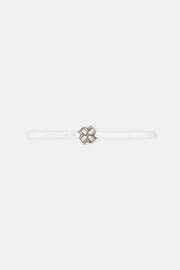 Dorothee Schumacher Gürtel Shine White