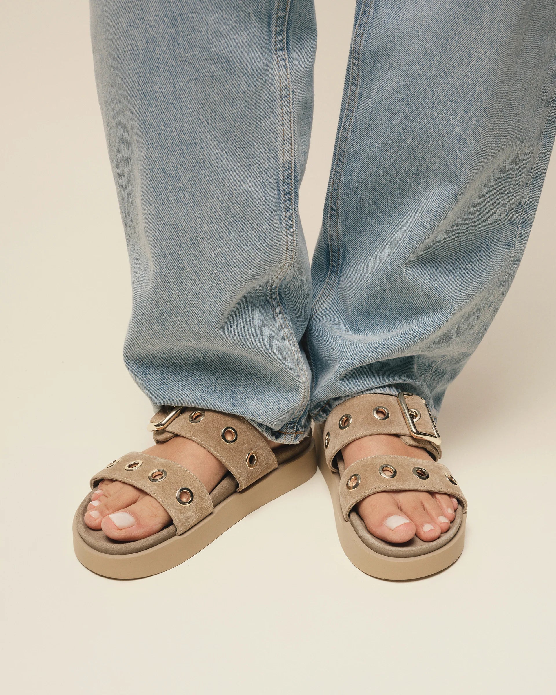 Inuikii Tilda Buckle Beige