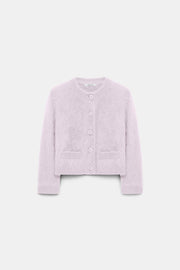 Dorothee Schumacher Cardigan Fluffy Statement Orchidee