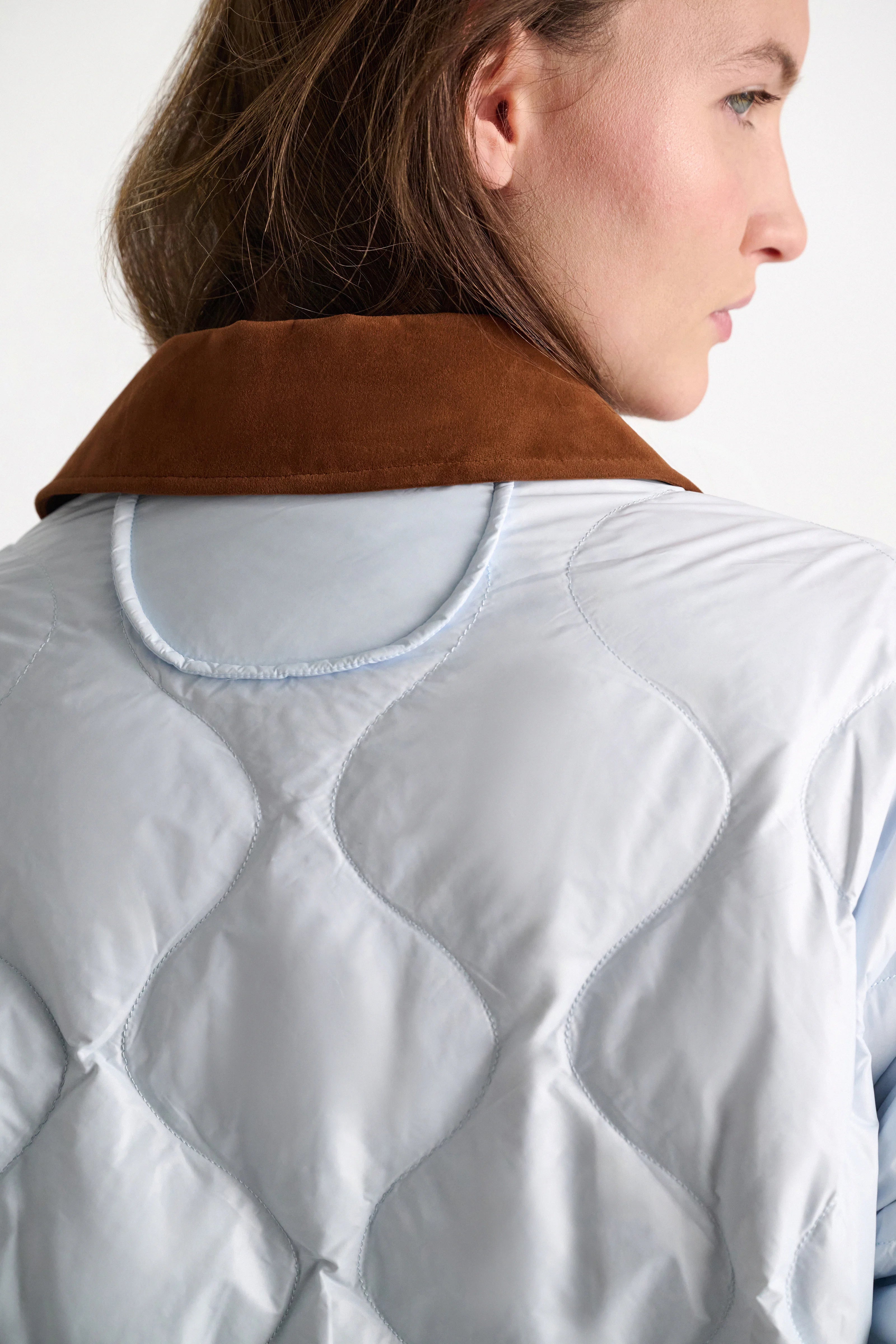 Dorothee Schumacher Jacket Cozy Coolness Ice