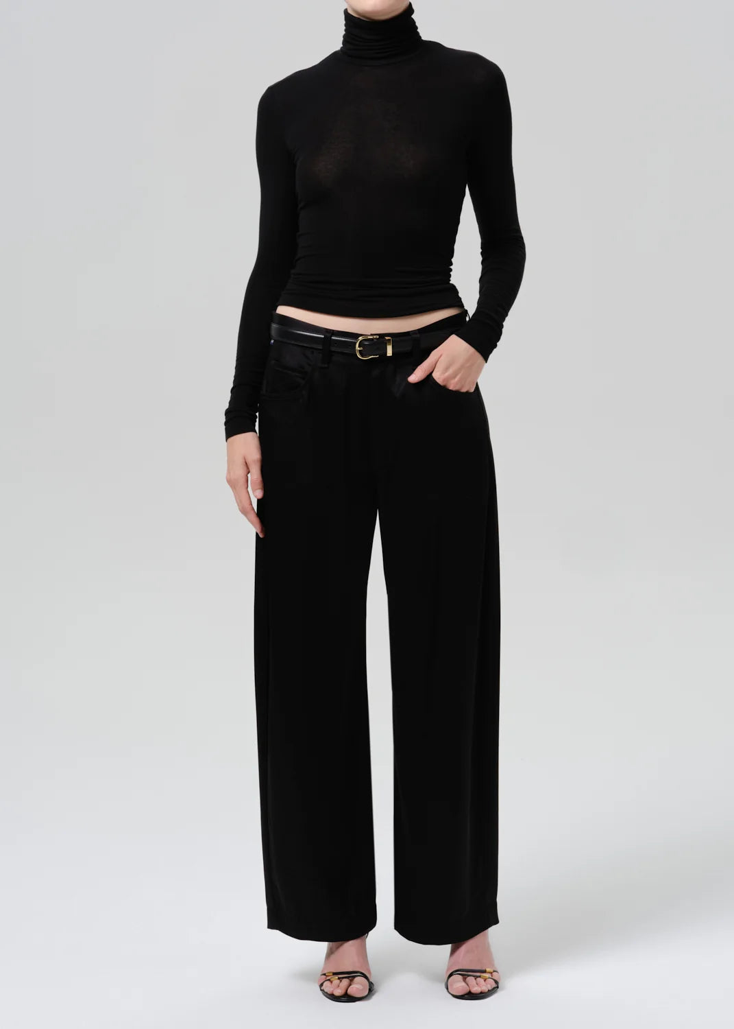 Citizens of Humanity Turtleneck Caradene Schwarz