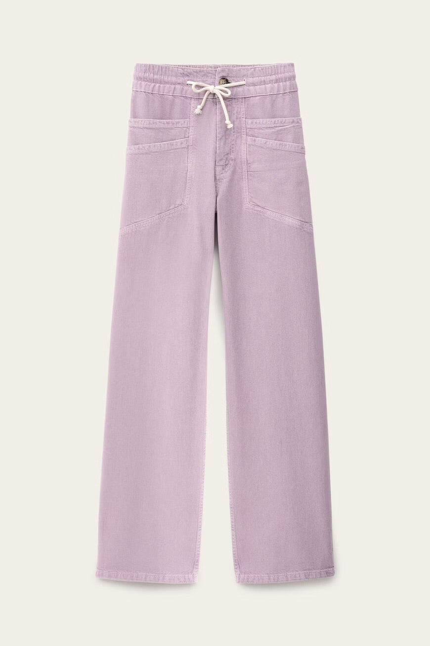 Ba&sh Fima Lavender Trousers