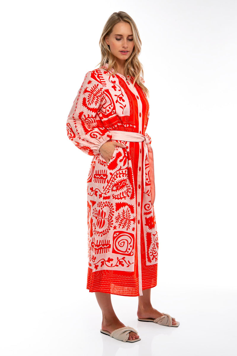 IVI Collection Kleid Coral