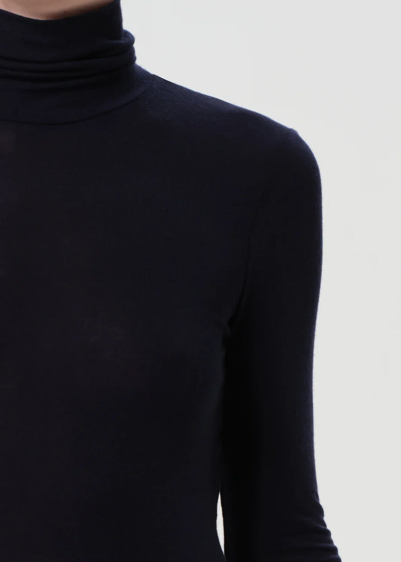 Agolde Turtleneck Pascale Navy