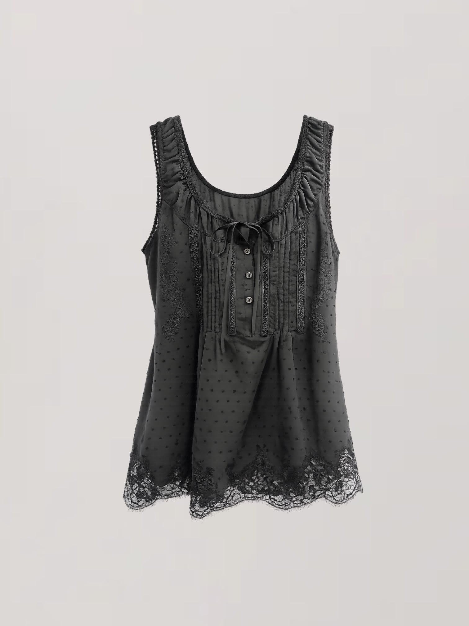 Mansphil Top Stitches Black