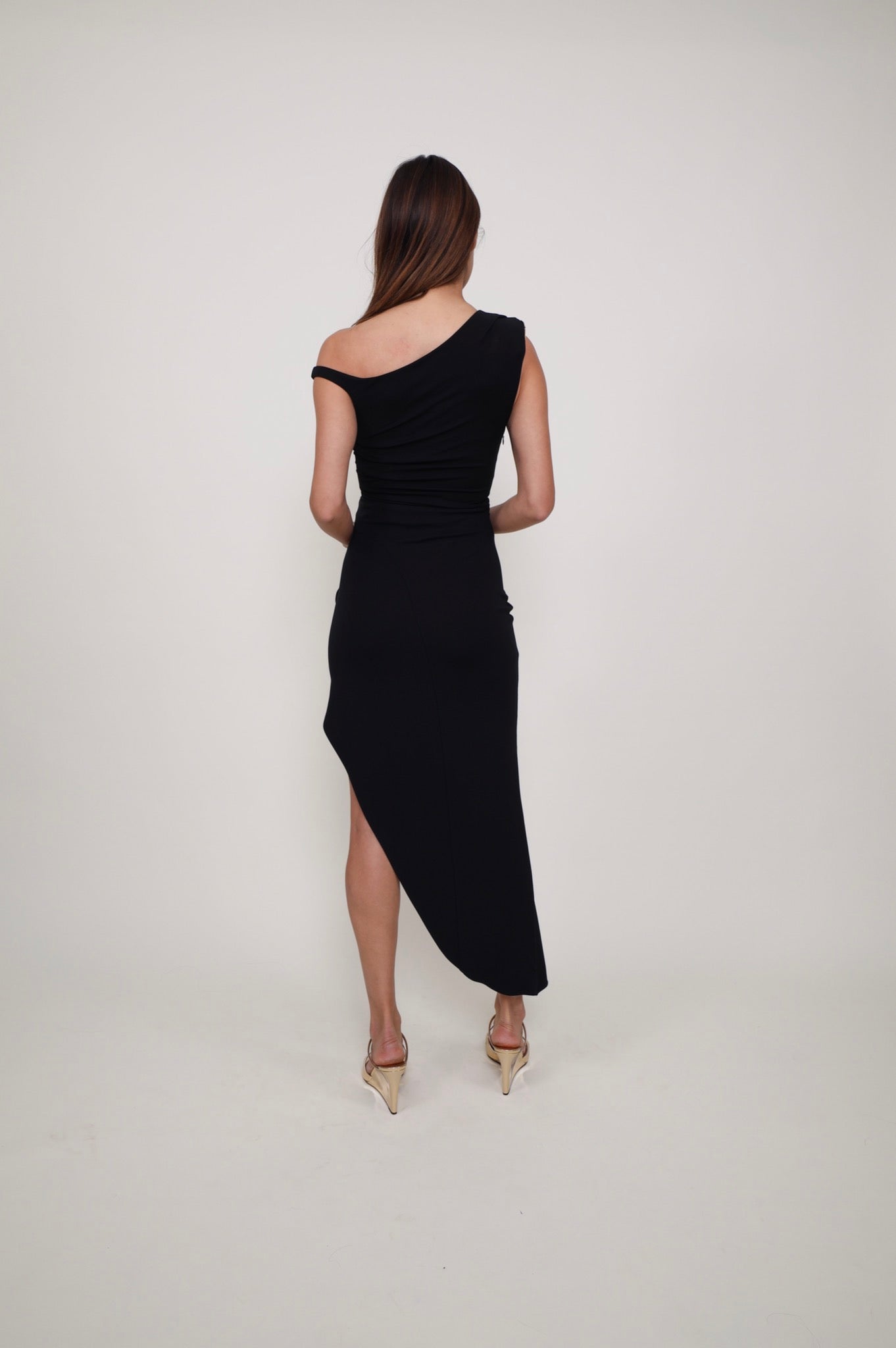 Elisabetta Franchi Rock Midi Nero