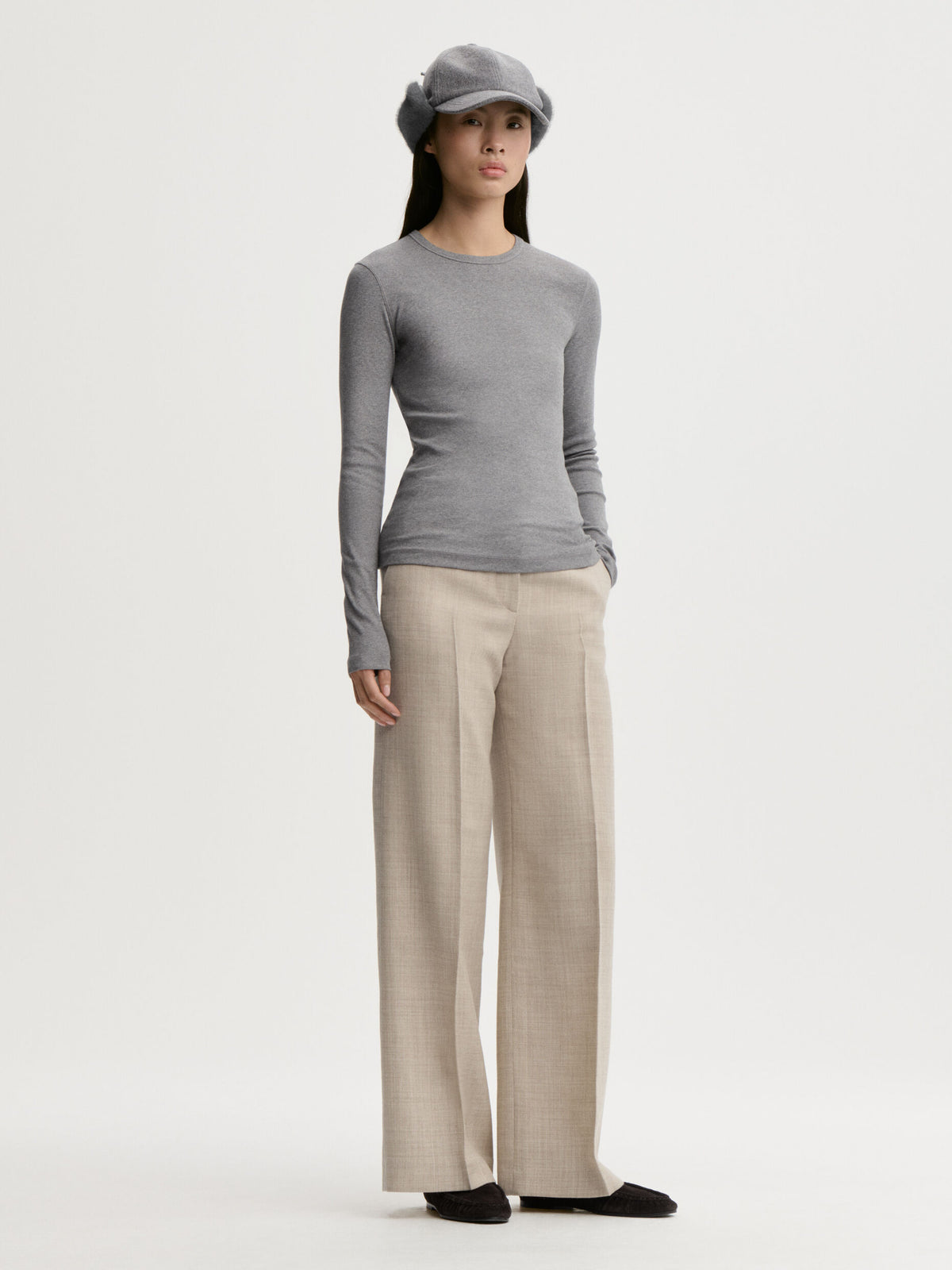 By Malene Birger Langarm Brita Melange