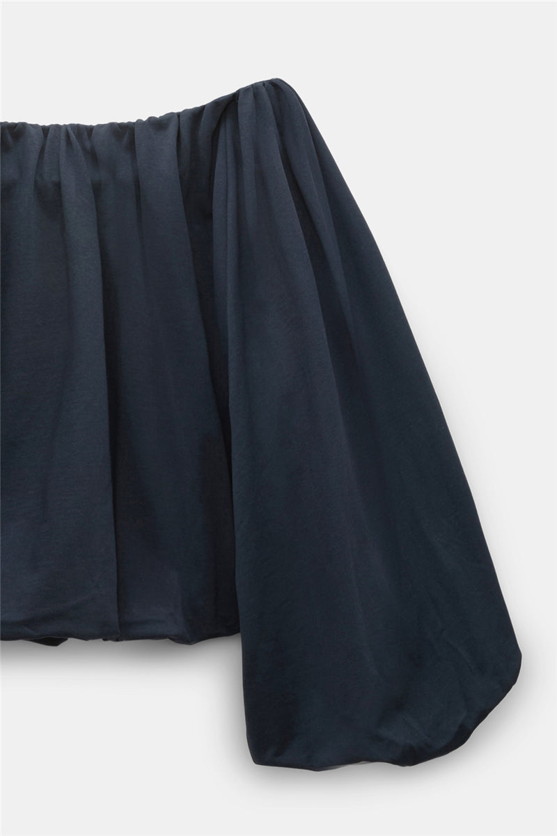 Dorothee Schumacher Top Soft Volume Navy
