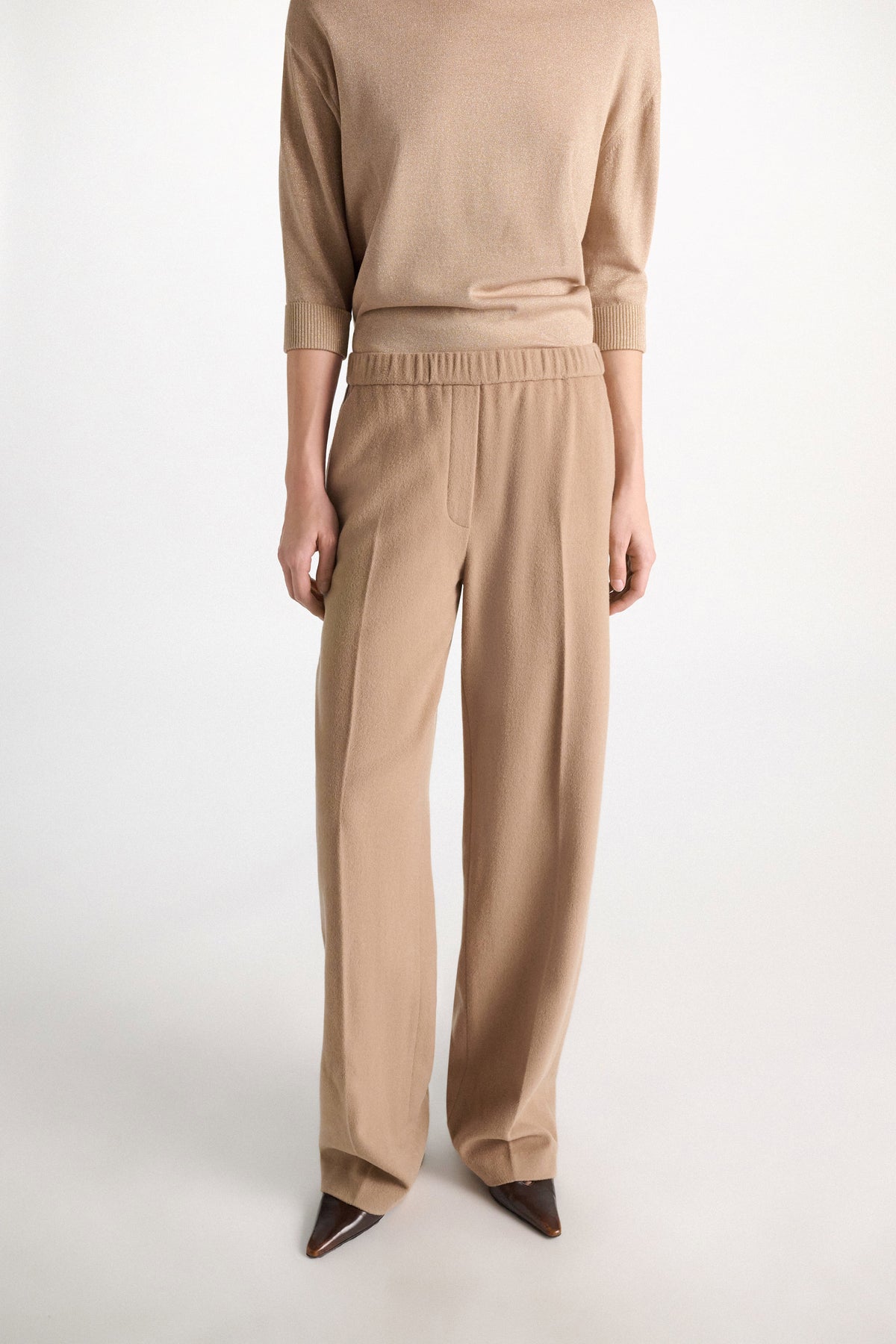 Dorothee Schumacher Hose Soft Silhouettes Almond