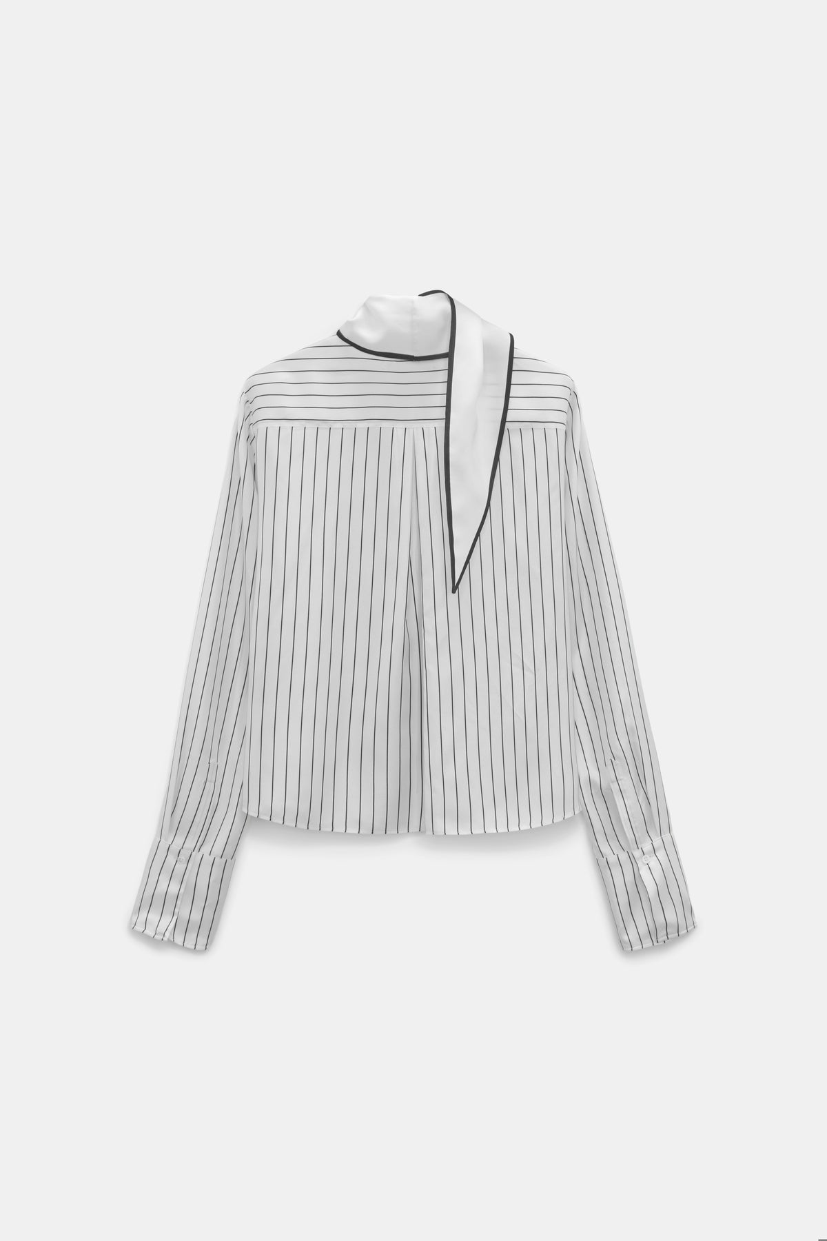 Dorothee Schumacher Bluse Stripes With A Twist Strip Black
