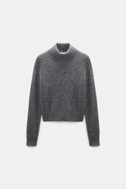 Dorothee Schumacher Rollkragenpullover Luxury Love Stereo Gray
