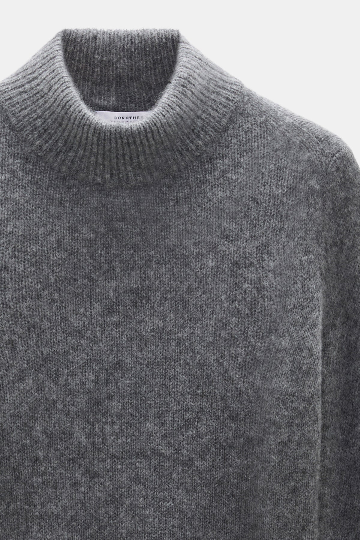 Dorothee Schumacher Rollkragenpullover Luxury Love Stereo Gray