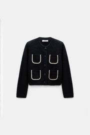 Dorothee Schumacher Cardigan Fluffy Statements Vinyl