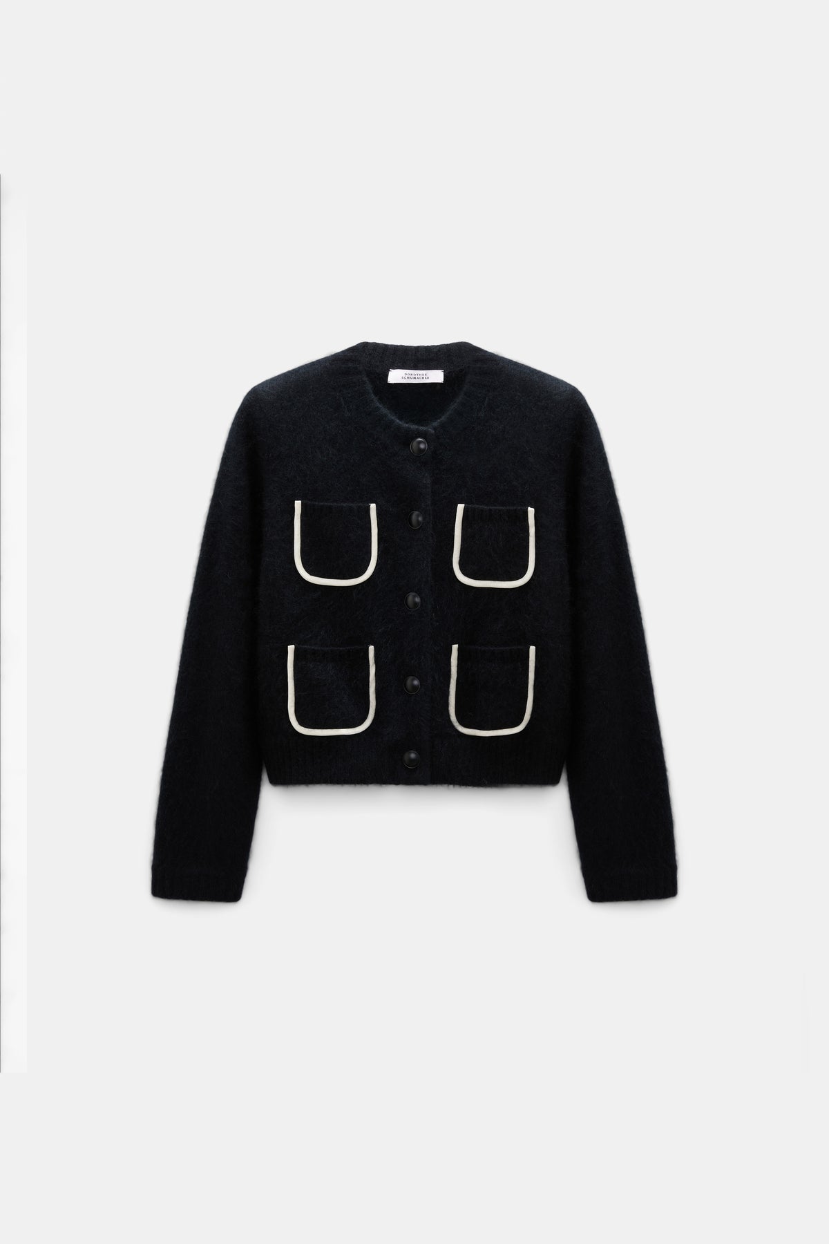 Dorothee Schumacher Cardigan Fluffy Statements Vinyl