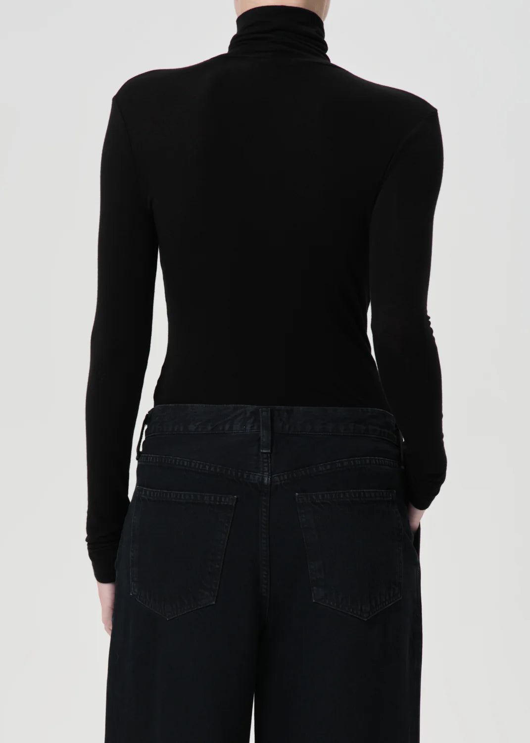 Agolde Turtleneck Pascale Black