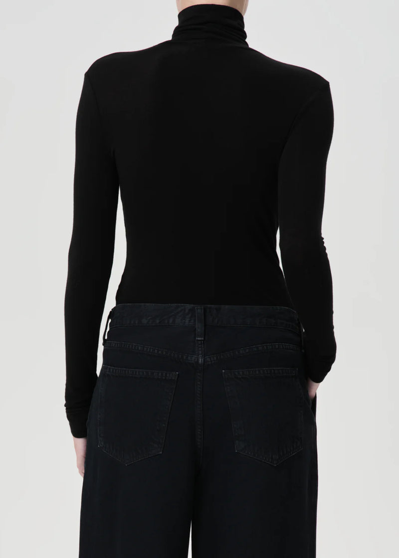 Agolde Turtleneck Pascale Black