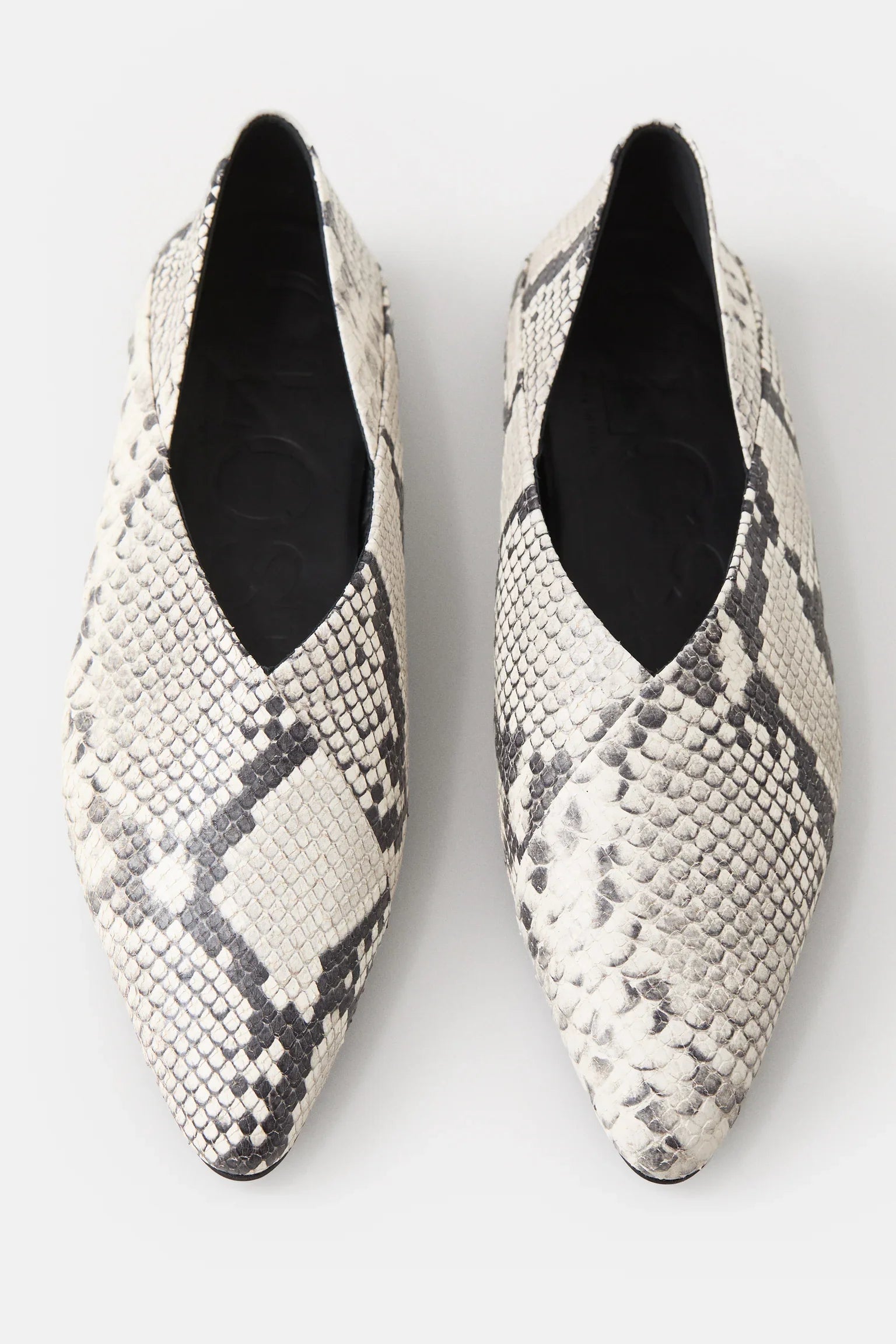 Closed Ballerinas Leder