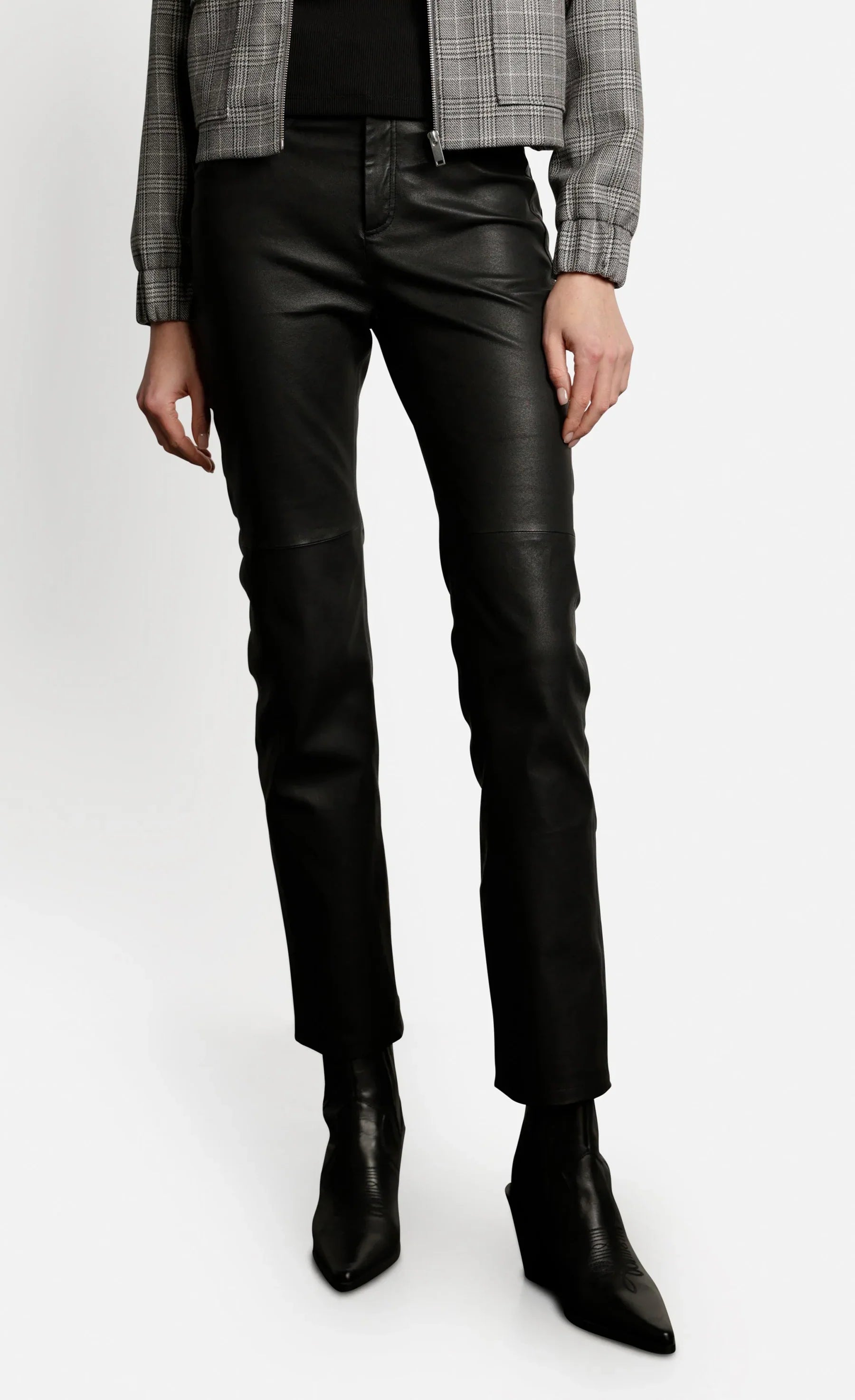 Kiefermann Lederhose Josetta Black