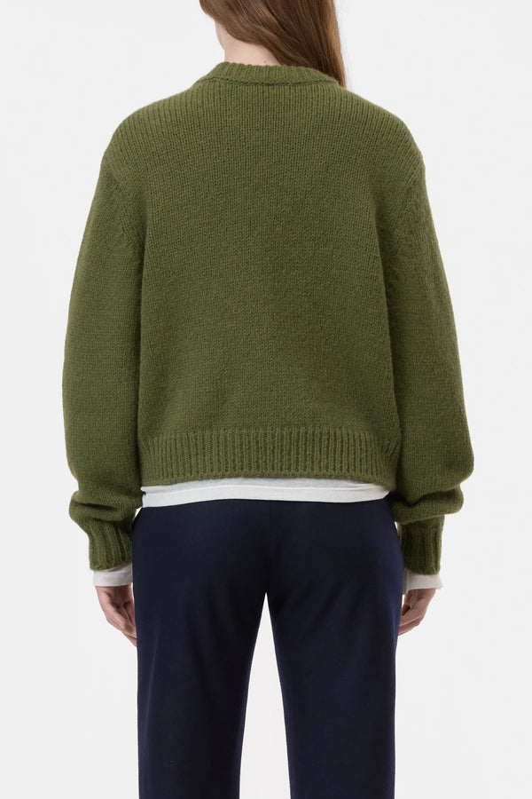Closed Crewneck Alpaka Army