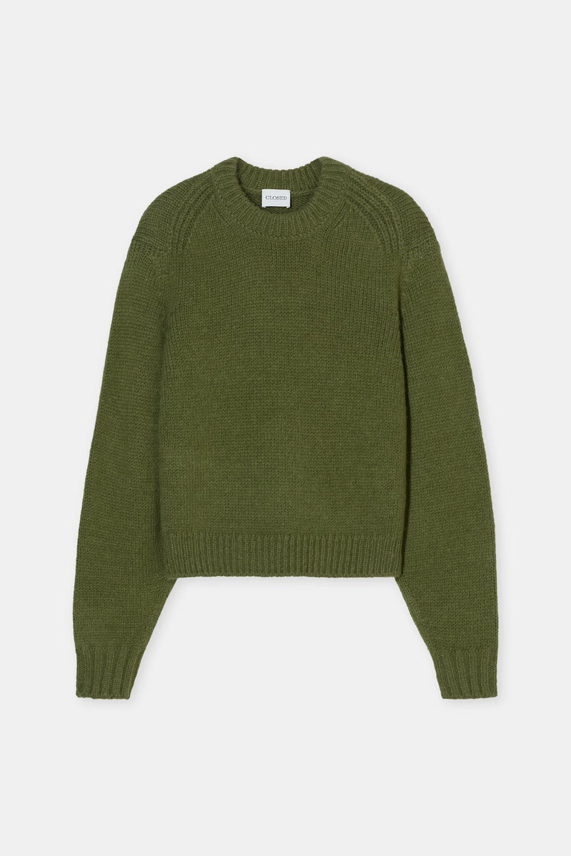 Closed Crewneck Alpaka Army