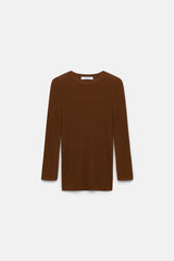 Dorothee Schumacher Pullover Chic Merino Caramello
